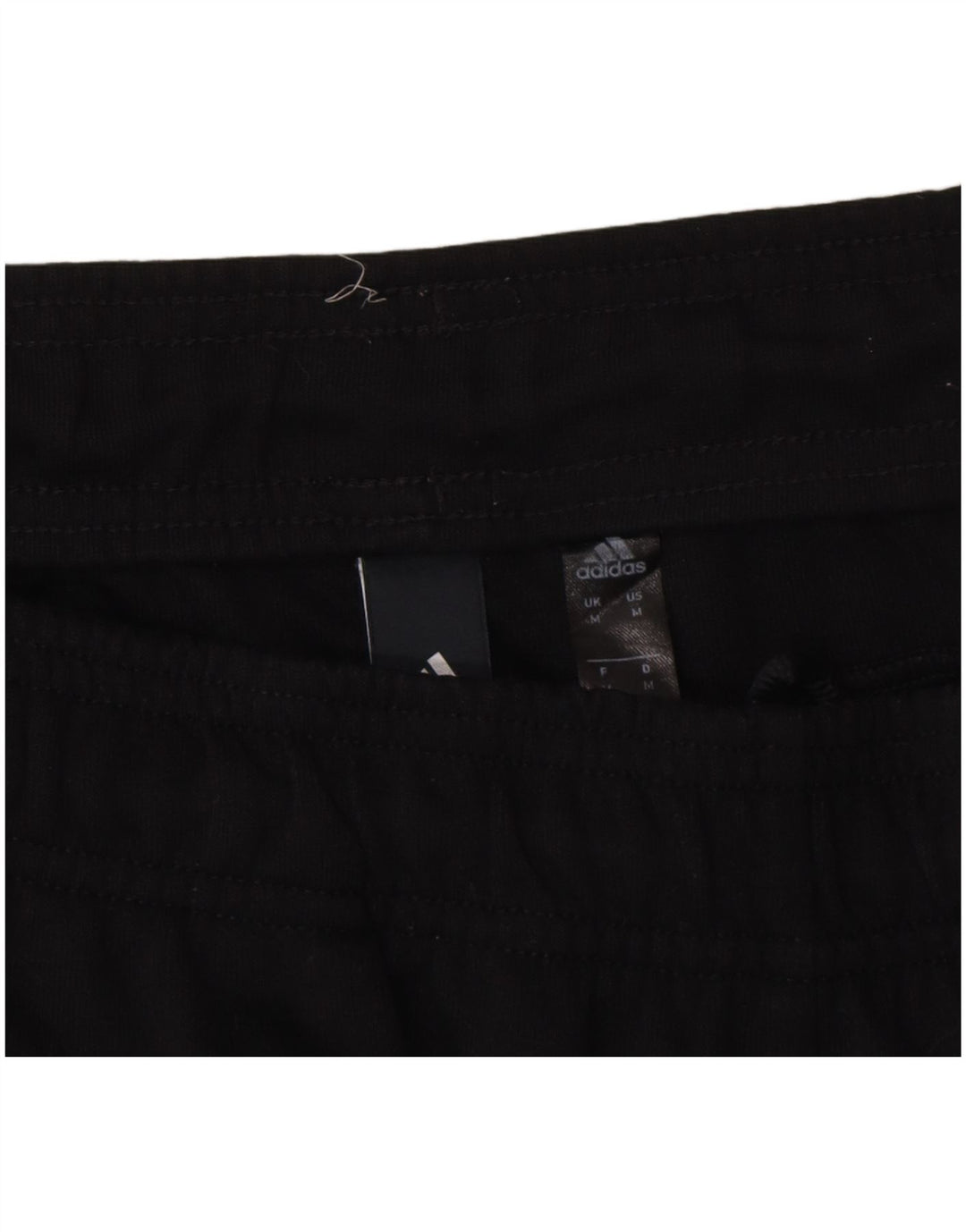 ADIDAS Mens Tracksuit Trousers Medium  Black Polyester