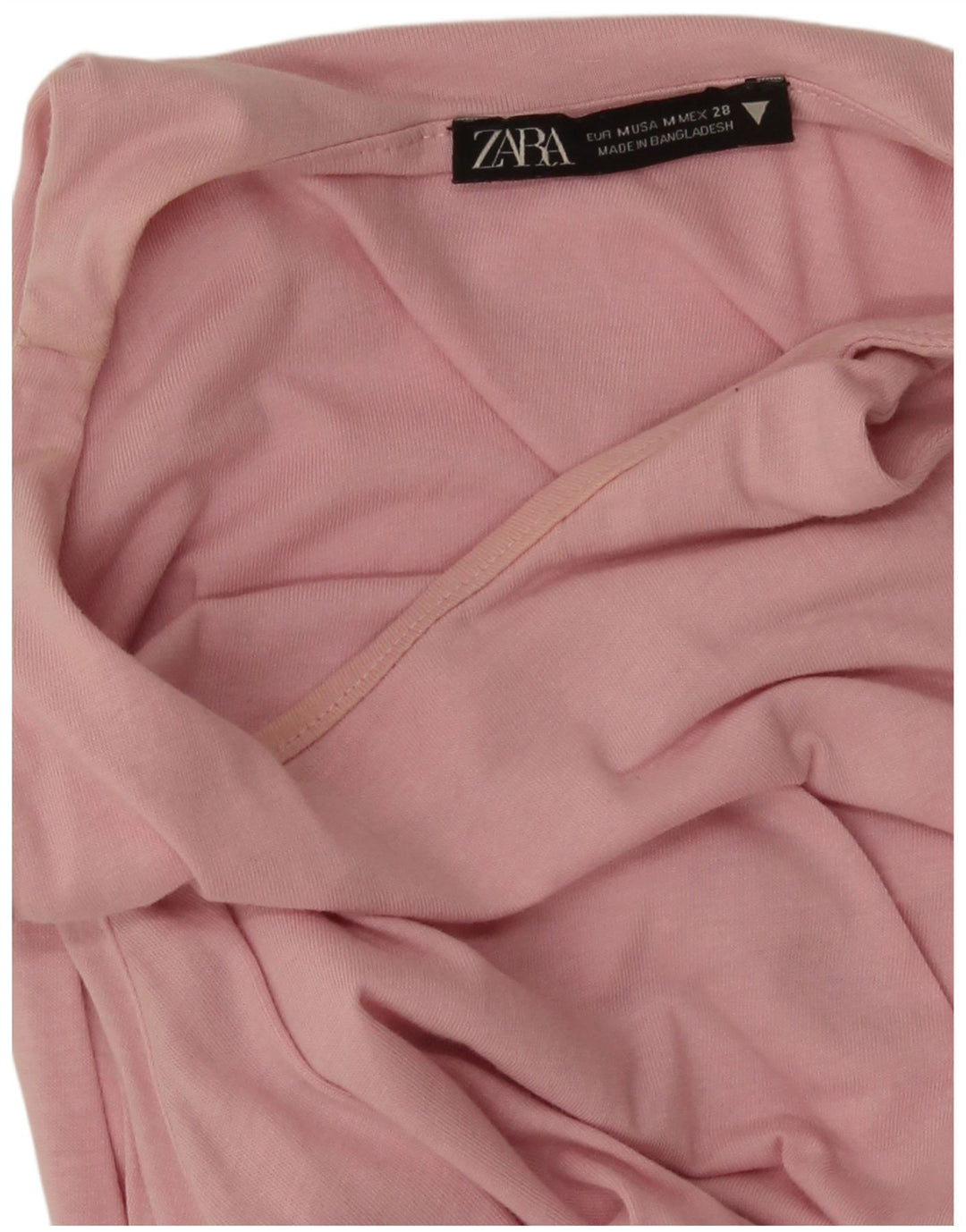 Zara Womens Sleeveless Maxi Dress UK 12 Medium Pink