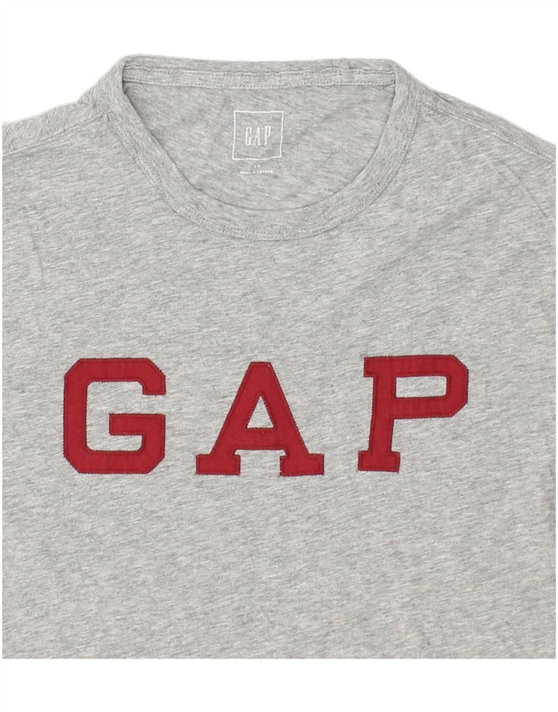 GAP Mens Graphic T-Shirt Top XS Grey Cotton | Vintage Gap | Thrift | Second-Hand Gap | Used Clothing | Messina Hembry 