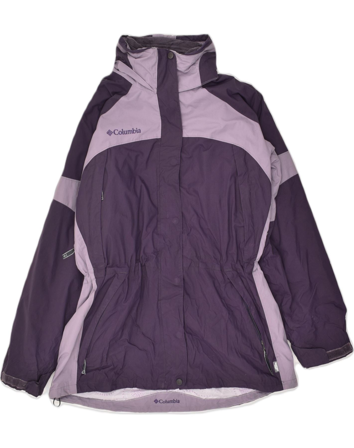 Columbia purple outlet windbreaker