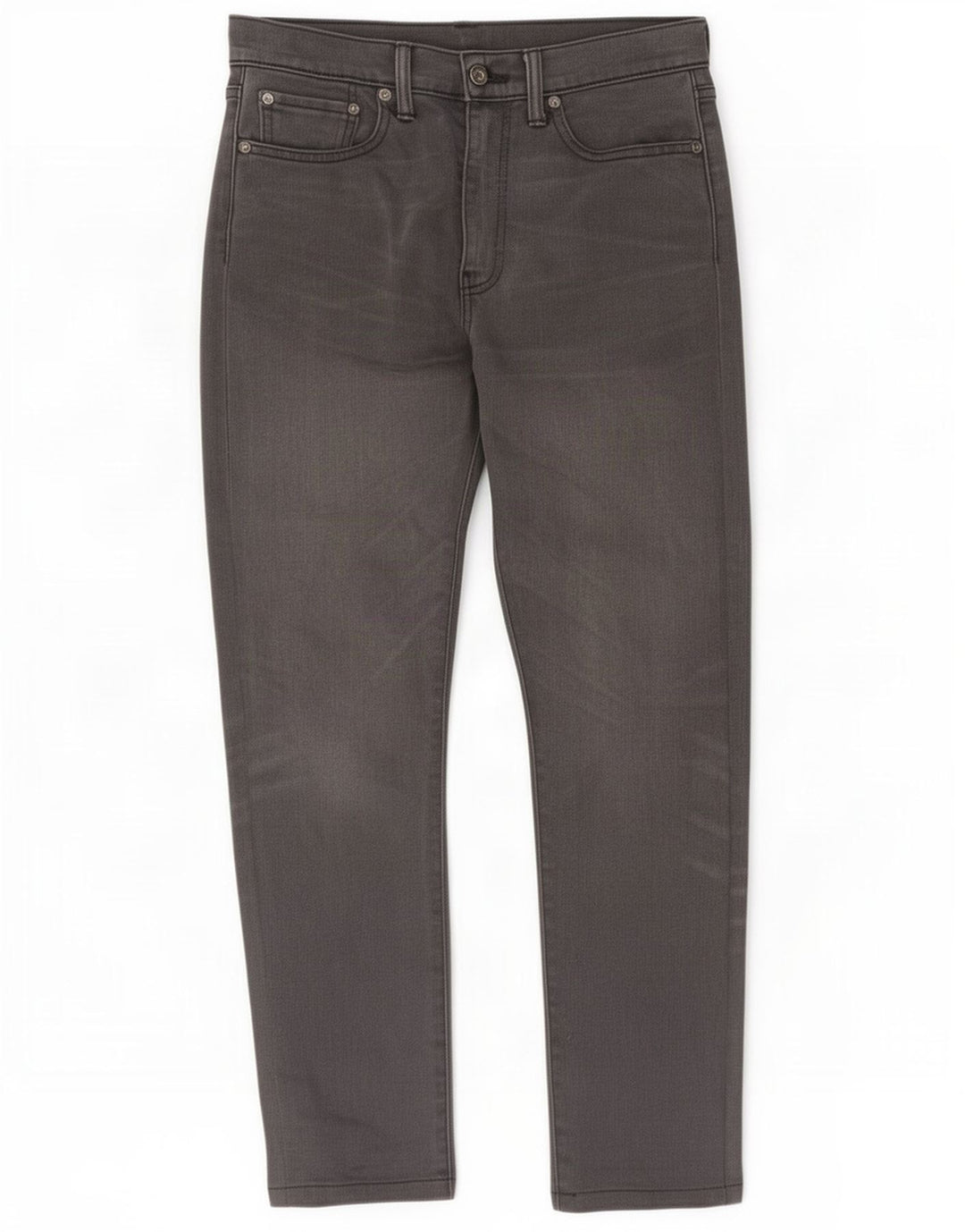 Levi's Mens 522 Slim Jeans W29 L32 Grey Cotton