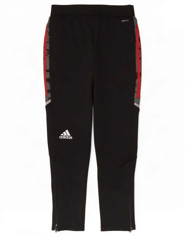 Adidas Boys Munster Rugby Tracksuit Trousers 13-14 Years Black Camouflage
