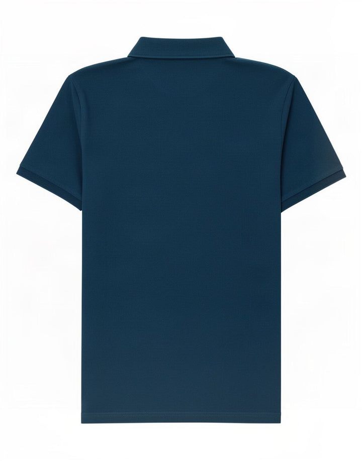 Lyle & Scott Mens Polo Shirt Large Blue Cotton