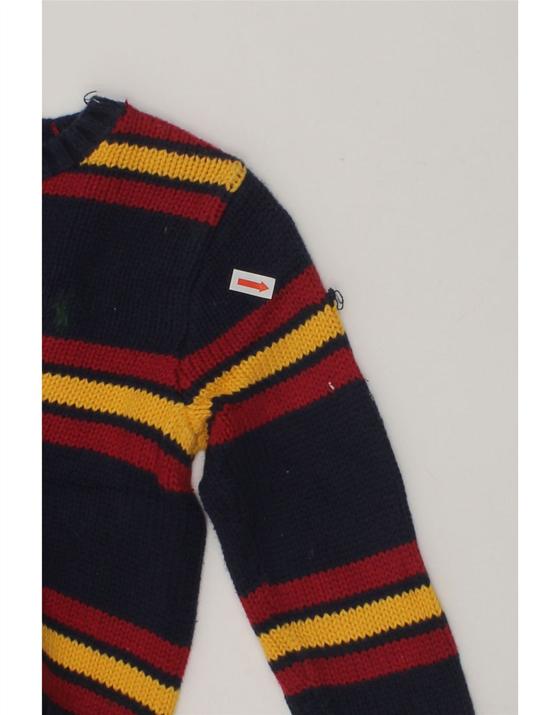 POLO RALPH LAUREN Baby Boys Crew Neck Jumper Sweater 18-24 M Navy Blue | Vintage Polo Ralph Lauren | Thrift | Second-Hand Polo Ralph Lauren | Used Clothing | Messina Hembry 