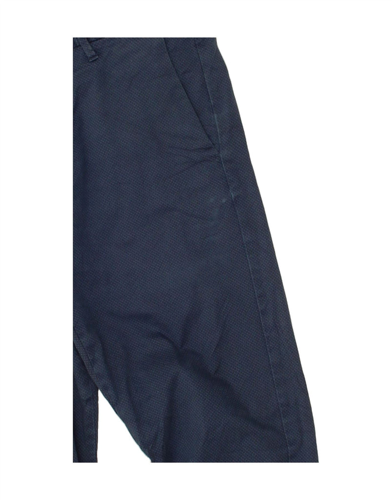 CALVIN KLEIN Mens Straight Chino Trousers W32 L32 Navy Blue Cotton | Vintage Calvin Klein | Thrift | Second-Hand Calvin Klein | Used Clothing | Messina Hembry 