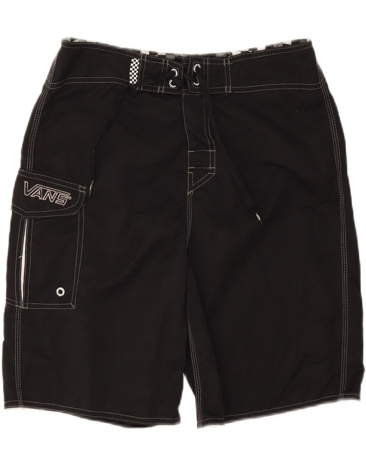 Vans Mens Swimming Shorts Medium Black Polyester