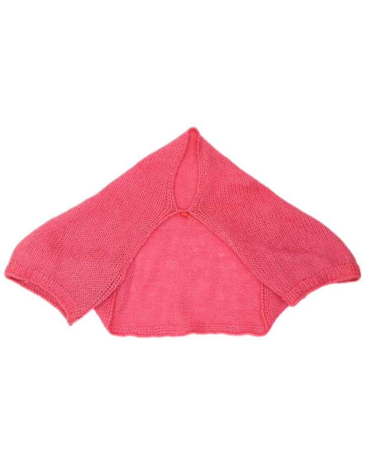 Vintage Womens Bolero Jumper One Size Pink