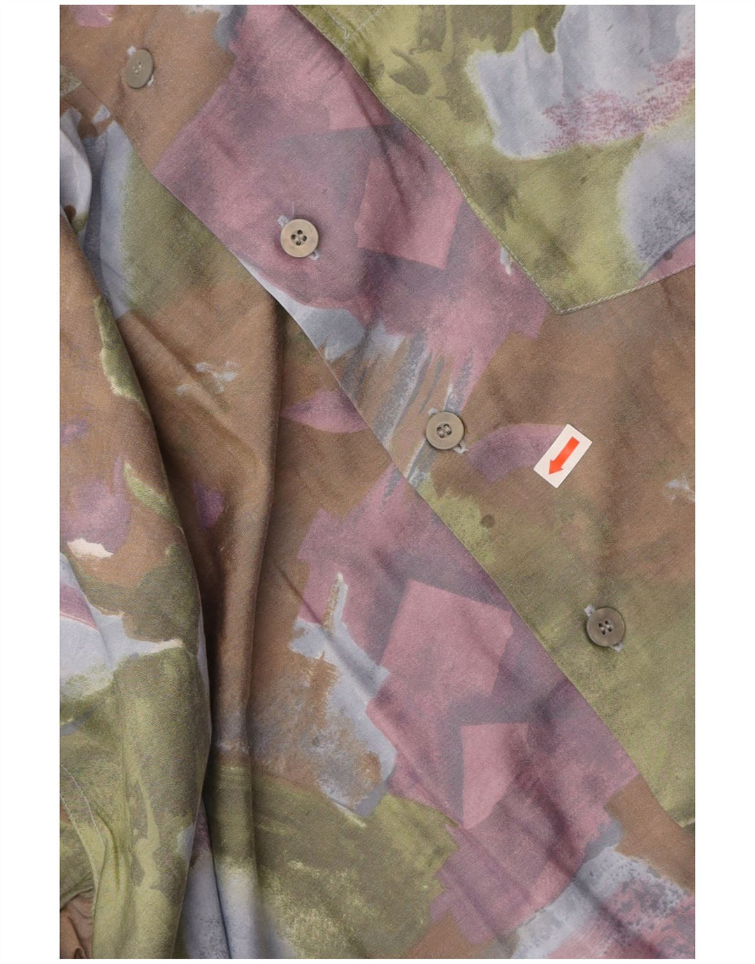 ACCANTO Mens Abstract Pattern Shirt Size 43/44 XL Multicoloured