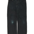 Marks & Spencer Mens Blue Harbour Straight Jeans W34 L29 Black Cotton