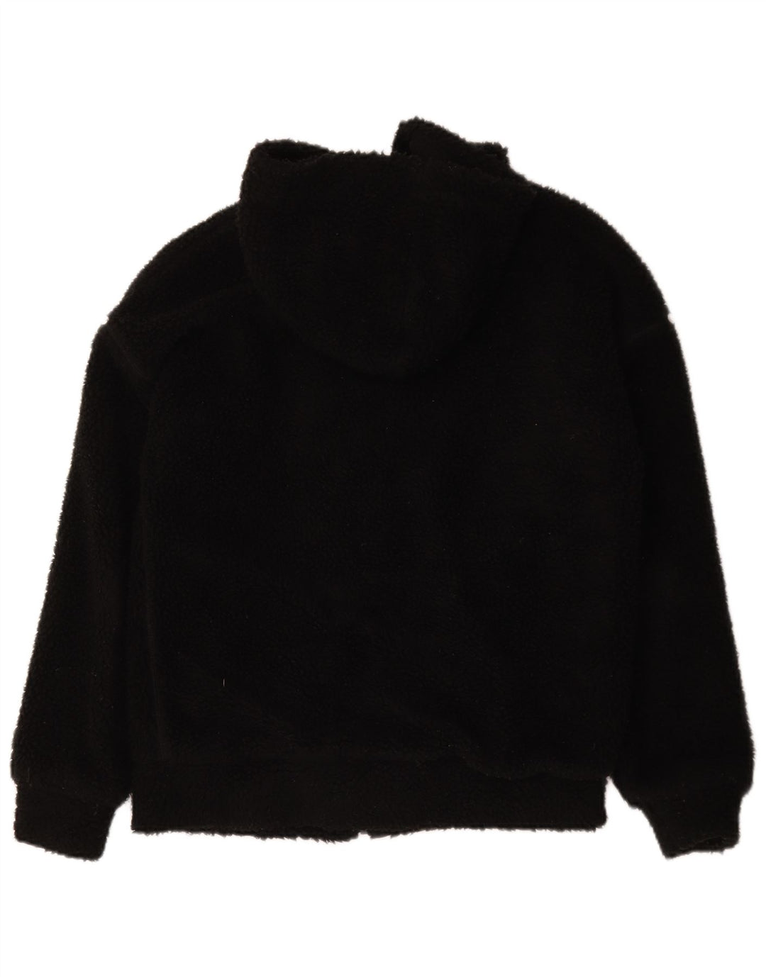 Mistral Mens Hooded Fleece Jacket UK 38 Medium Black Polyester