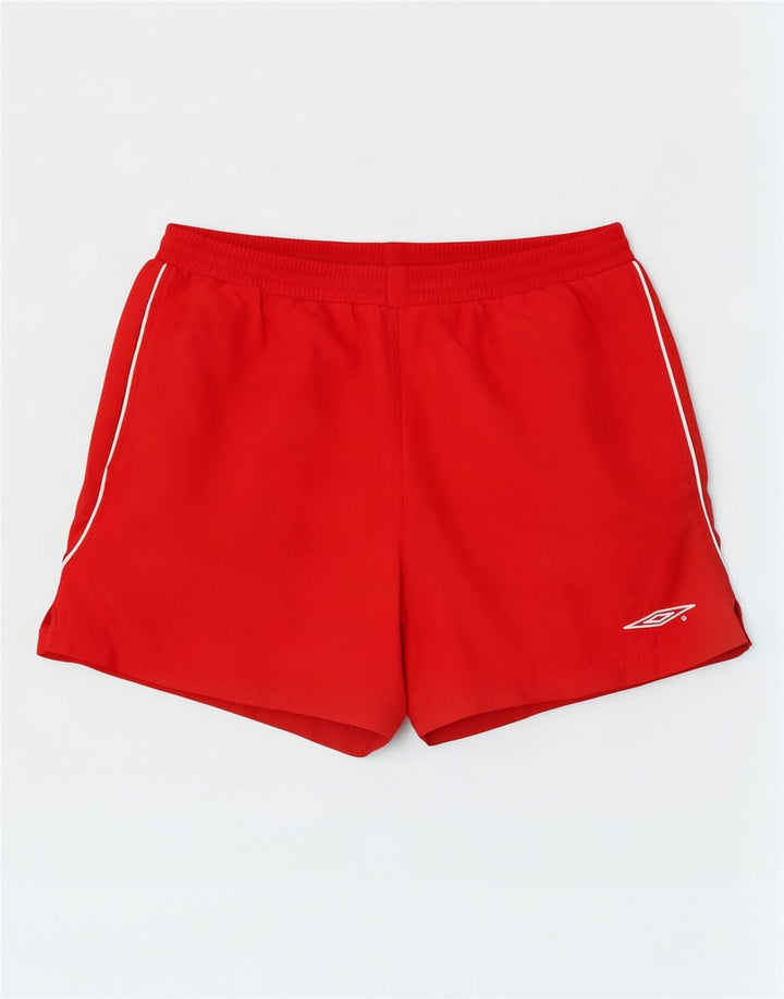 Umbro Mens Sport Shorts XL Red Polyester