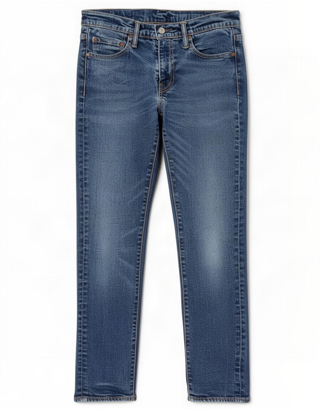 Levi's Mens Slim Jeans W30 L30 Blue Cotton