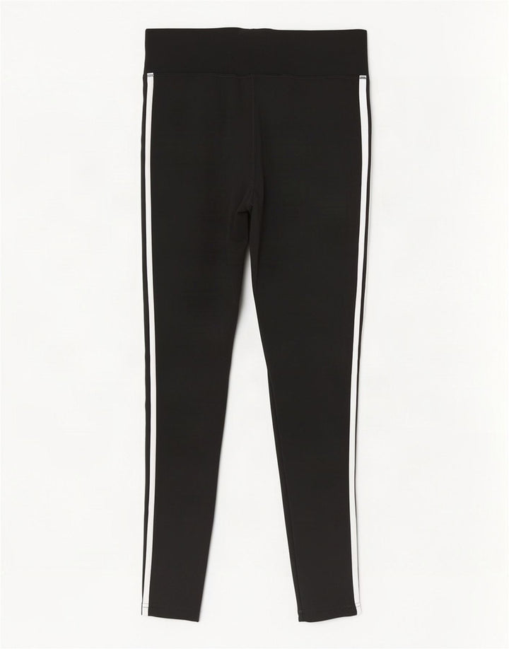 Adidas Womens Climalite Leggings UK 8/10 Small Black Polyester