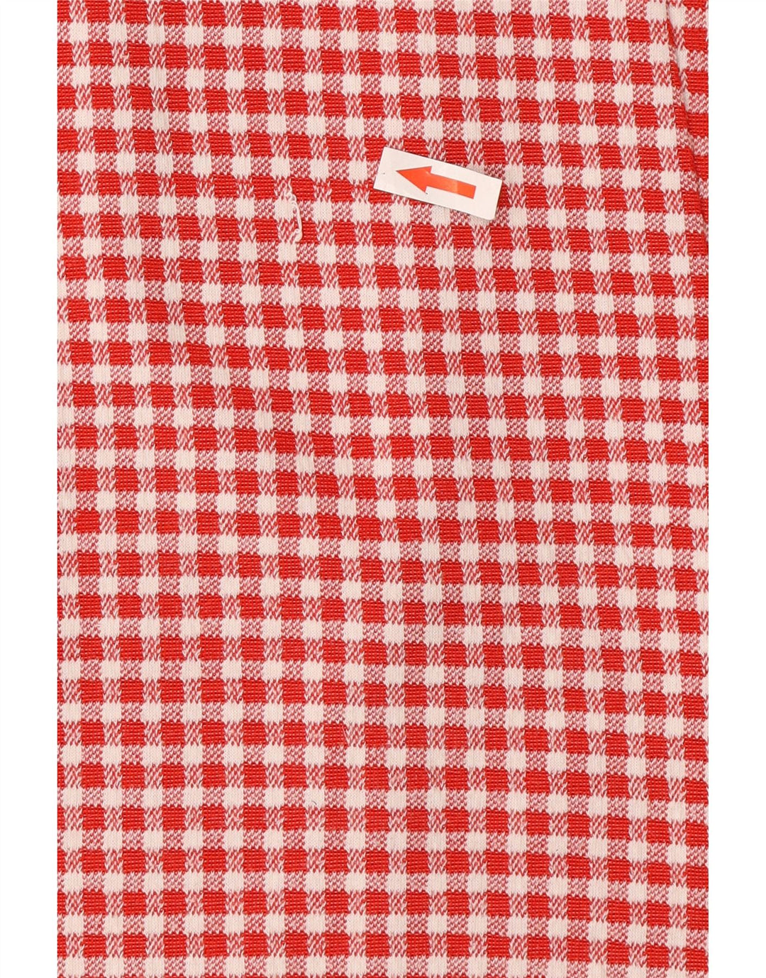 Zara Womens A-Line Dress UK 8 Small Red Gingham Polyester