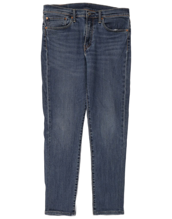 Levi's Mens 511 Slim Jeans W34 L32 Blue Cotton