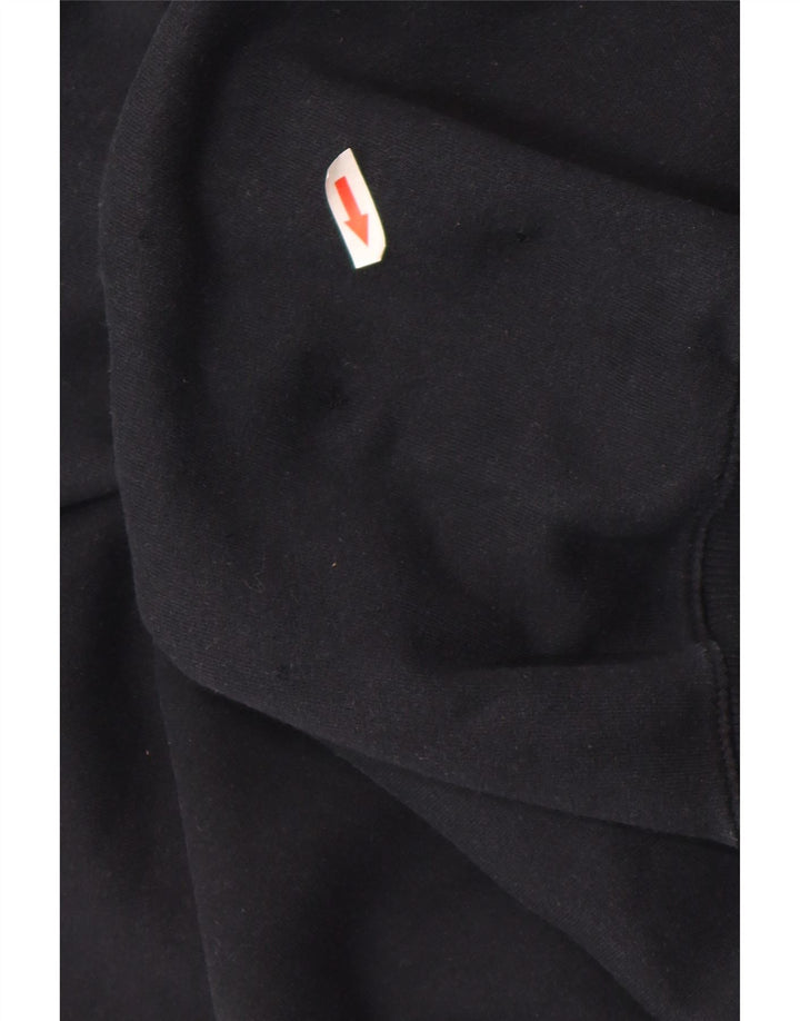 Champion Mens Sweatshirt Jumper Large Black Cotton