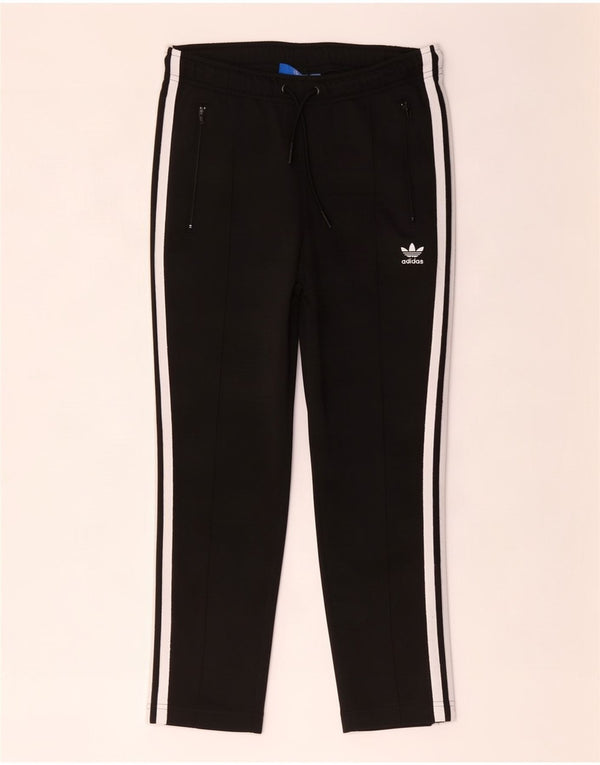 Adidas Womens Tracksuit Trousers UK 10 Small Black Polyester