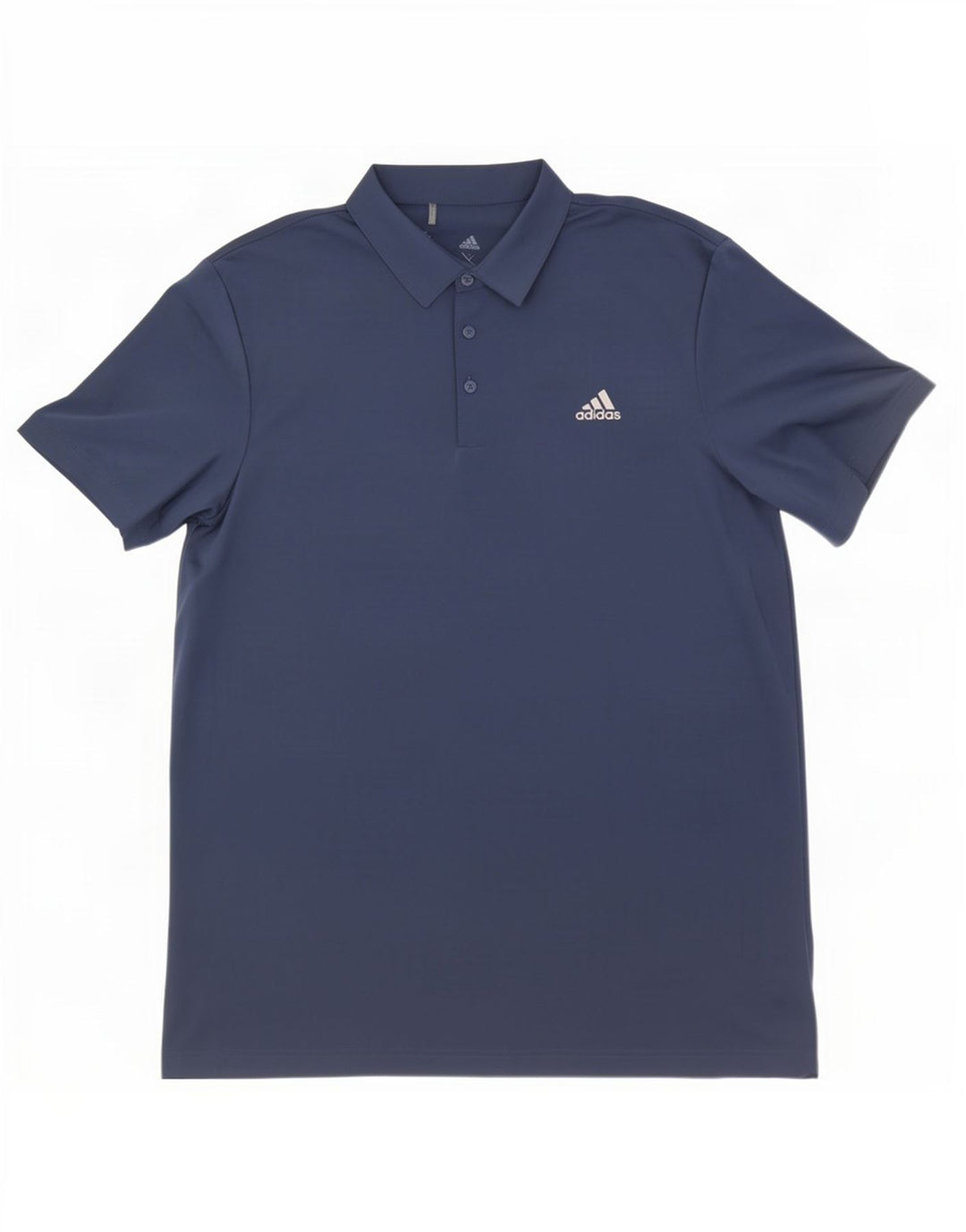 Adidas Mens Polo Shirt XL Navy Blue Polyester