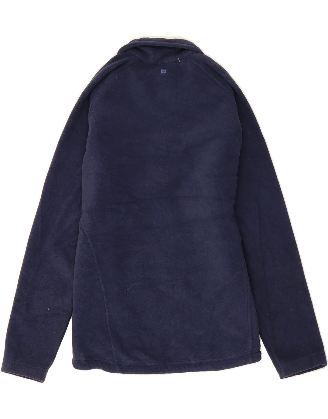 MOUNTAIN WAREHOUSE Womens Fleece Jacket UK 14 Large Navy Blue Polyester Vintage Mountain Warehouse and Second-Hand Mountain Warehouse from Messina Hembry 