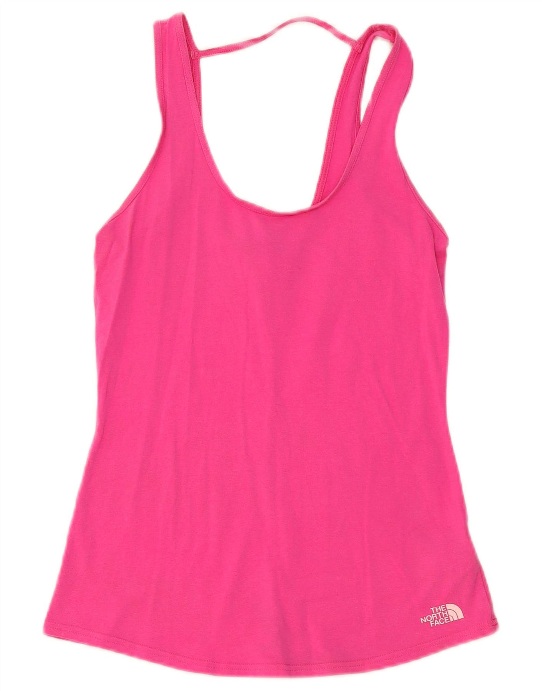 The North Face Womens Vest Top UK 8 Small Pink Cotton