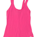 The North Face Womens Vest Top UK 8 Small Pink Cotton