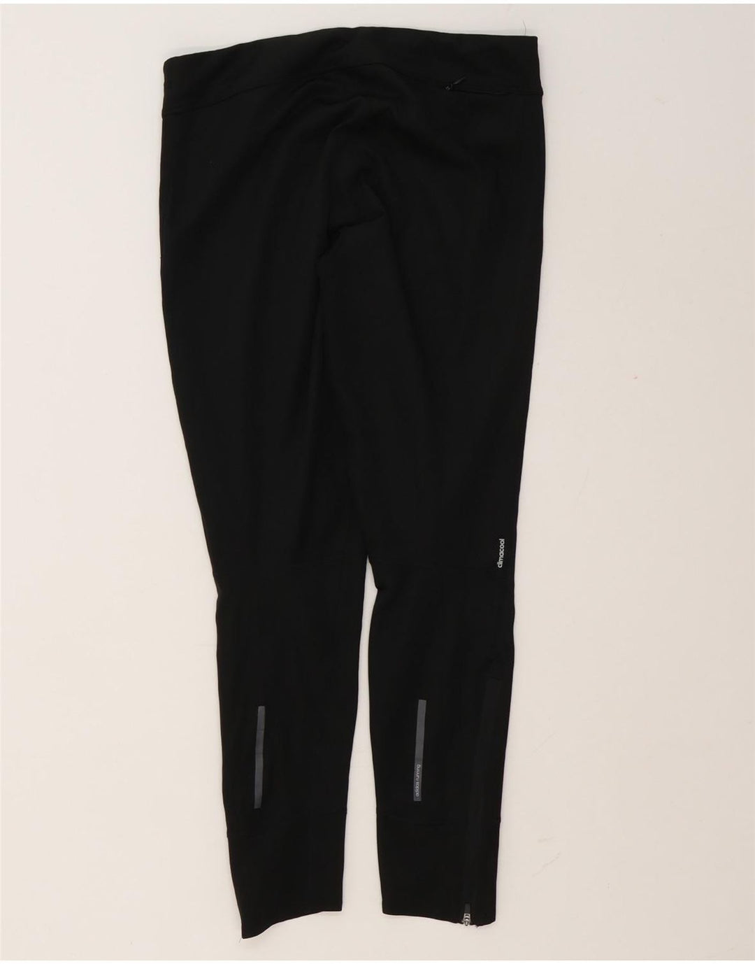 Adidas Womens Climalite Leggings UK 12/14 Medium  Black Polyester