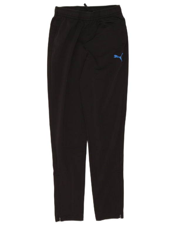 Puma Boys Tracksuit Trousers 13-14 Years  Black Polyester