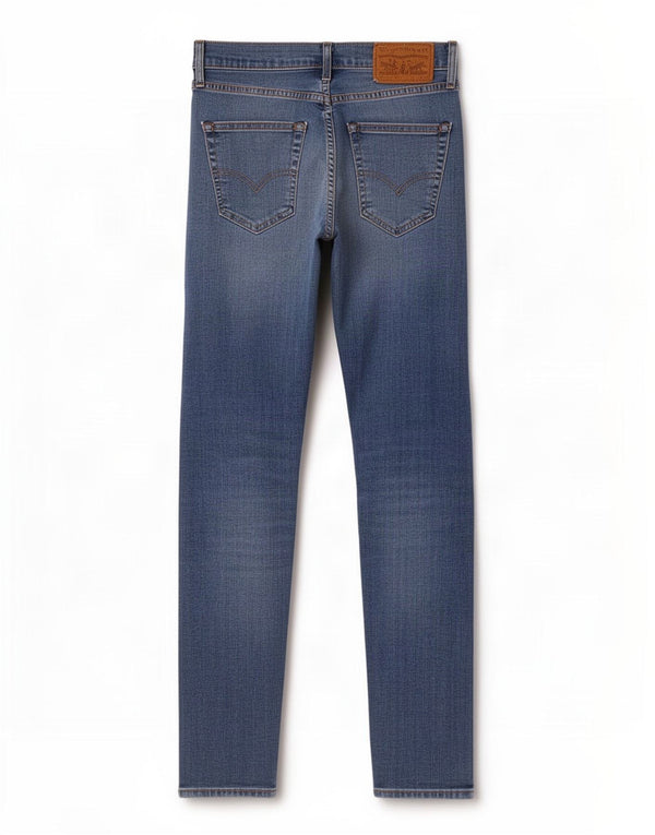 Levi's Mens 512 Slim Fit Tapered Jeans W28 L32 Blue Cotton