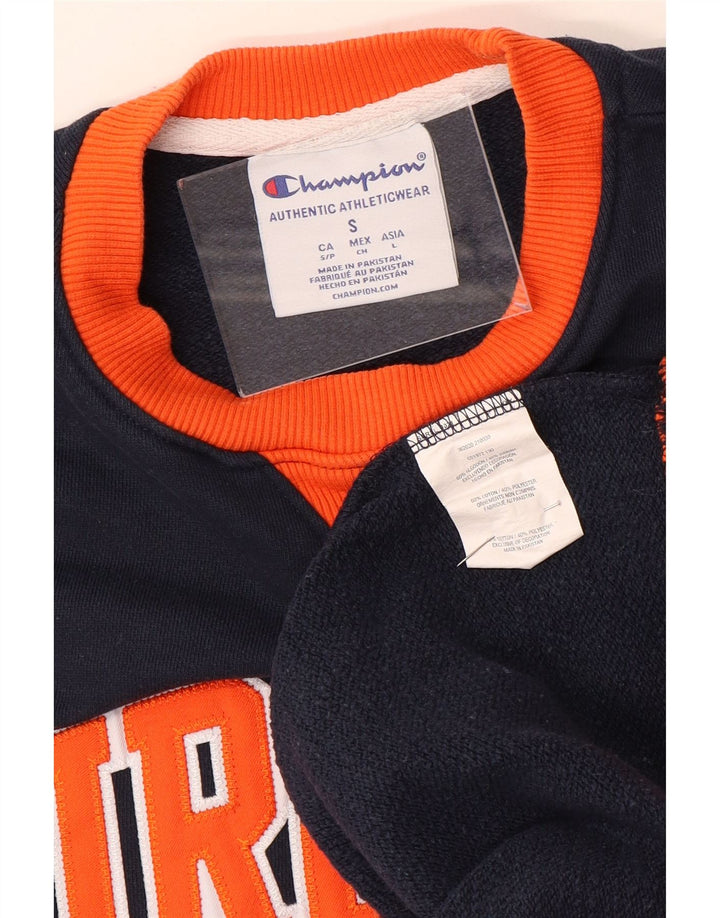 Champion Mens Virginia Cavaliers Sweatshirt Jumper Small Navy Blue