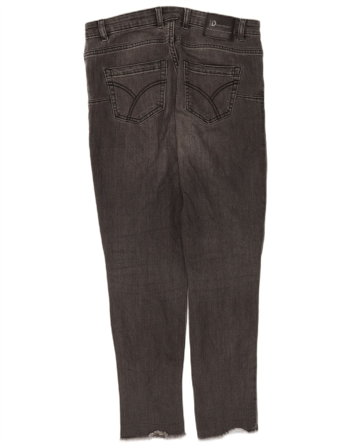 Dack's Womens Crop Skinny Jeans IT 46 Large W30 L26 Grey