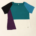 BENETTON Womens Boat Neck Jumper Sweater UK 12 Medium Multicoloured Vintage Benetton and Second-Hand Benetton from Messina Hembry 