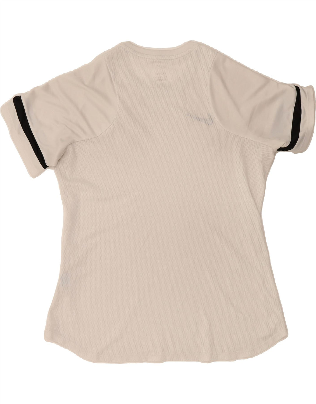 NIKE Womens Dri Fit T-Shirt Top UK 18 XL Off White Polyester Vintage Nike and Second-Hand Nike from Messina Hembry 