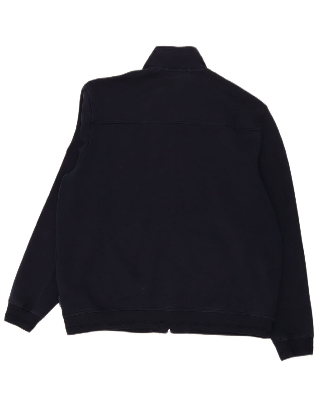 Ted Baker Mens Tracksuit Top Jacket Size 7 3XL Navy Blue Cotton