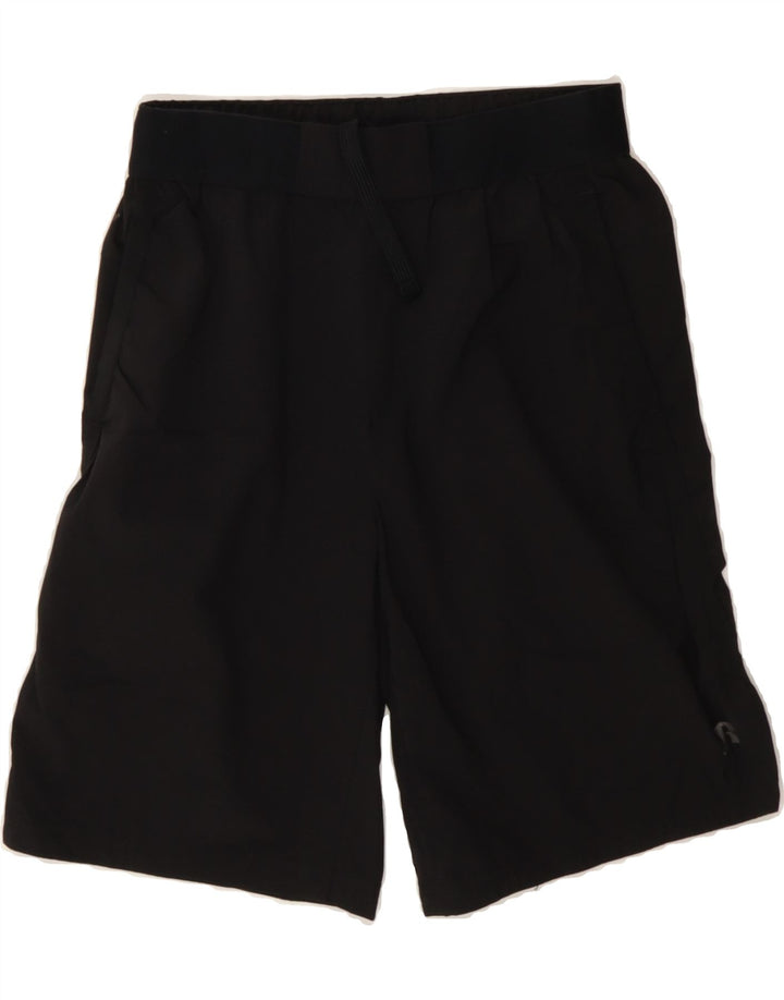 RUSSELL ATHLETIC Boys Sport Shorts 14-15 Years XL Black Polyester Vintage Russell Athletic and Second-Hand Russell Athletic from Messina Hembry 