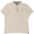 Jeckerson Mens Polo Shirt XS White Cotton
