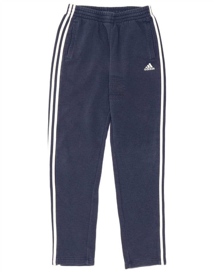 Adidas Boys Tracksuit Trousers 15-16 Years Navy Blue