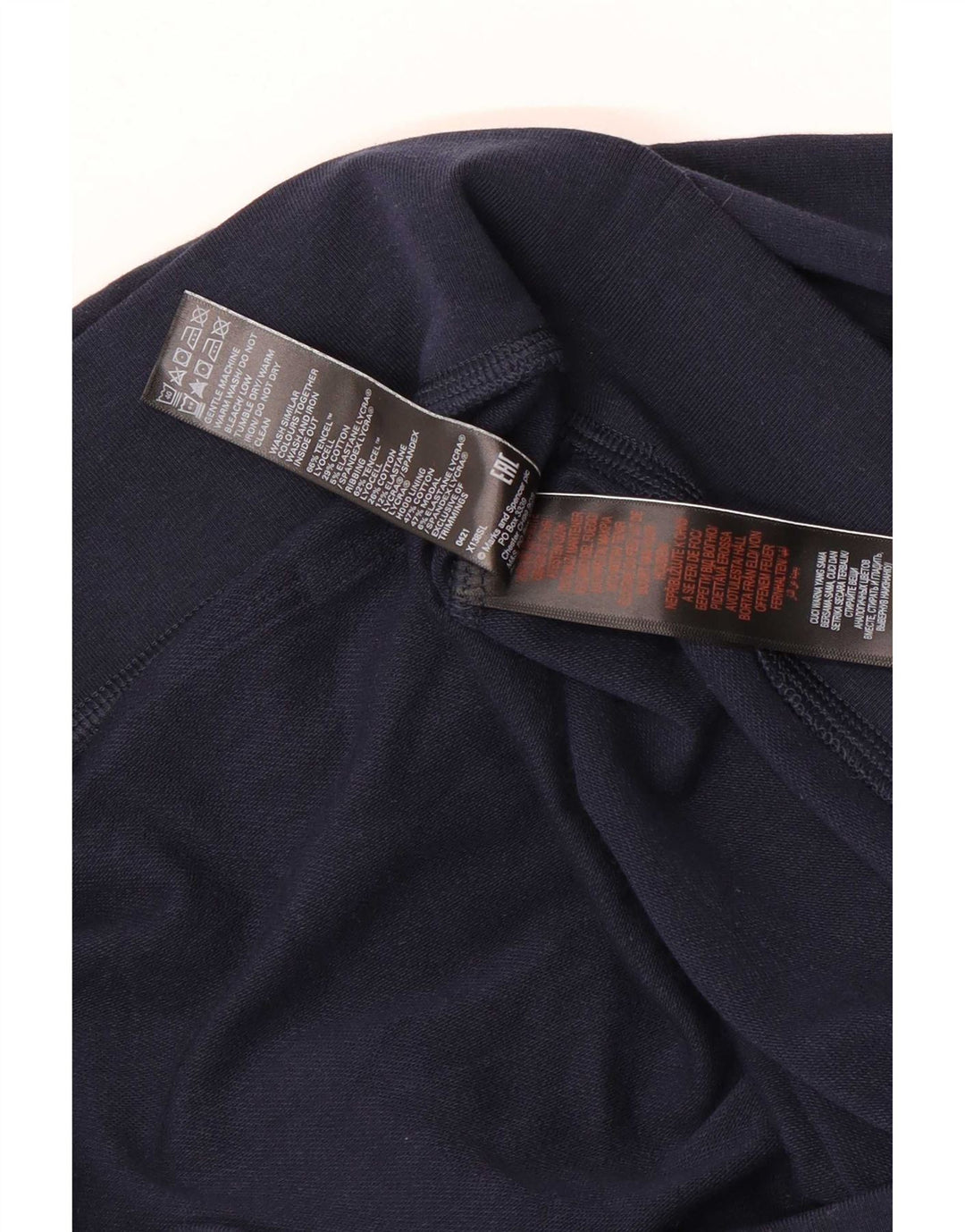 Marks & Spencer Mens Autograph Hoodie Jumper Large Navy Blue