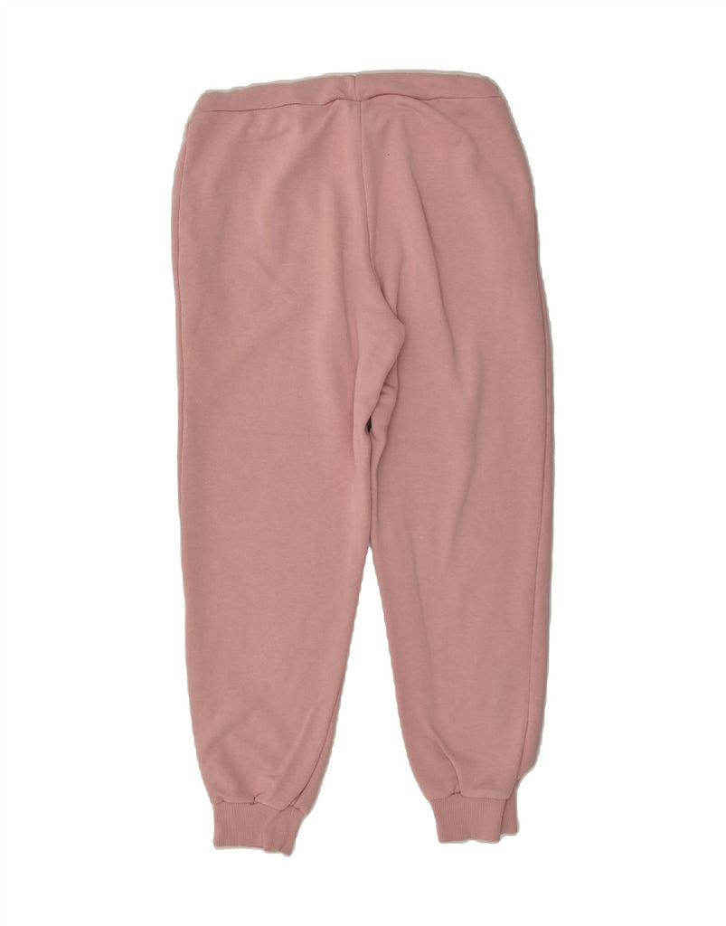 CREW CLOTHING Womens Tracksuit Trousers Joggers UK 12 Medium Pink Cotton | Vintage Crew Clothing | Thrift | Second-Hand Crew Clothing | Used Clothing | Messina Hembry 