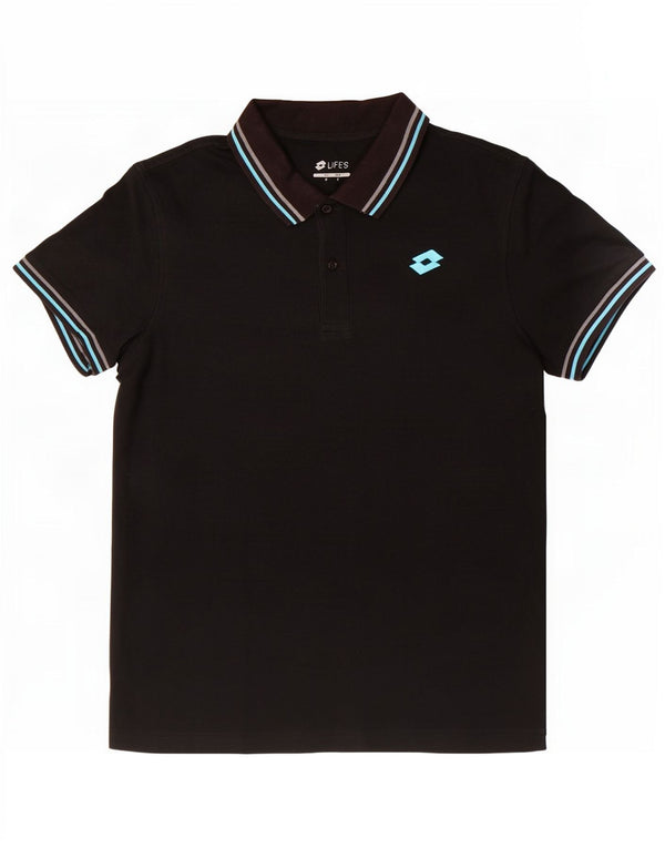 Lotto Mens Polo Shirt Small Black