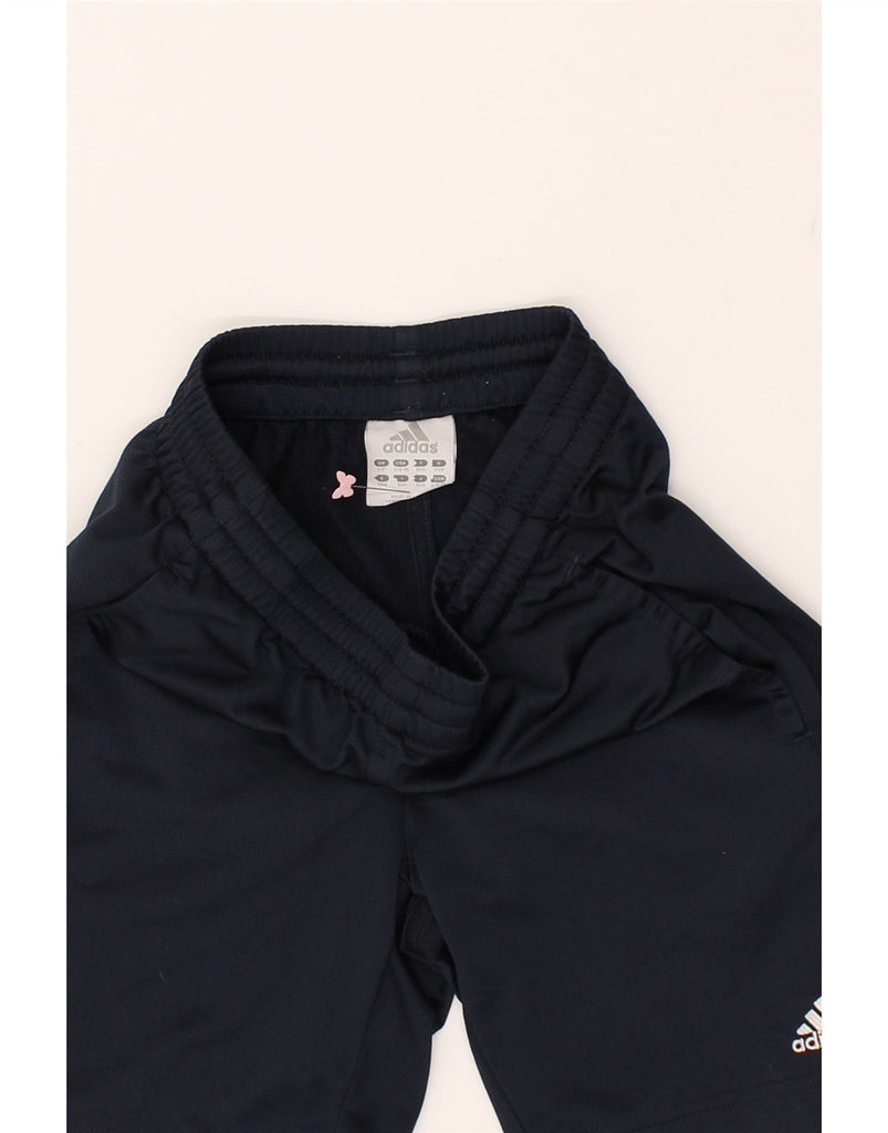 ADIDAS Boys Sport Shorts 9-10 Years Navy Blue Polyester | Vintage Adidas | Thrift | Second-Hand Adidas | Used Clothing | Messina Hembry 