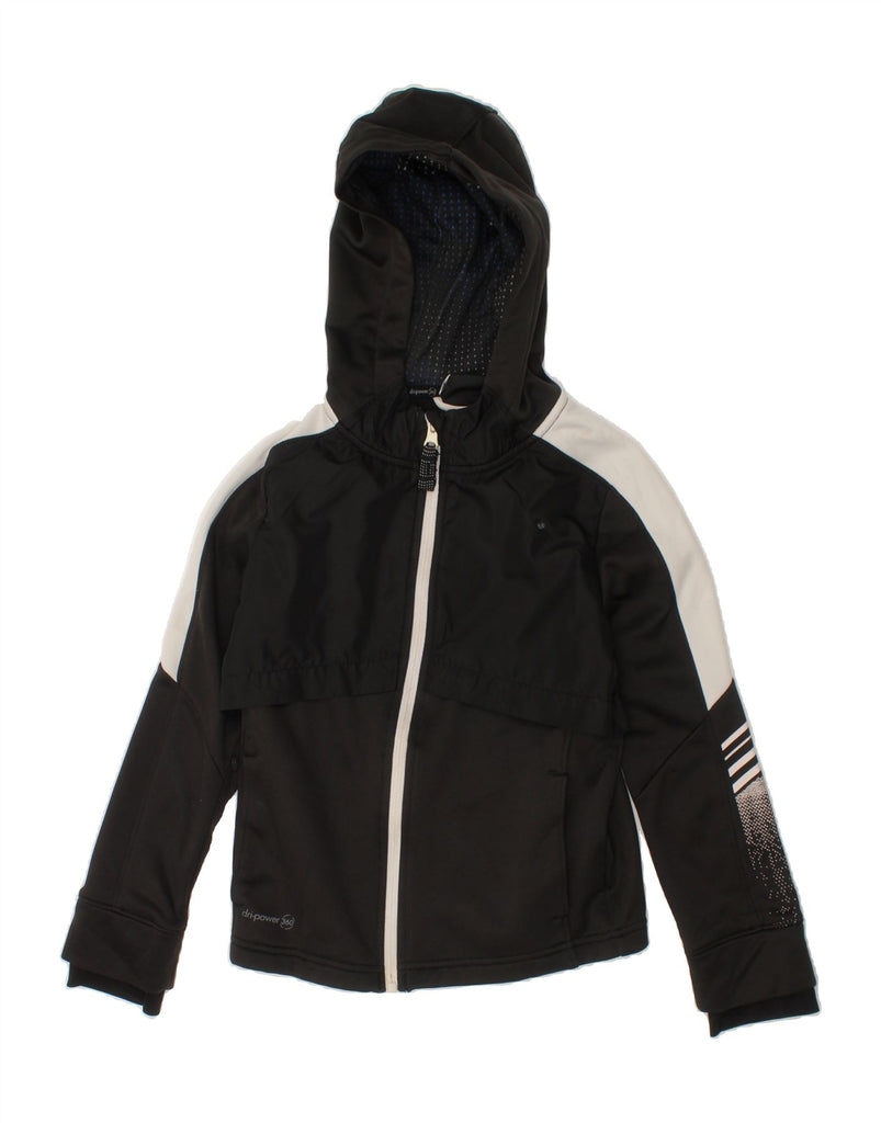 RUSSELL ATHLETIC Boys Tracksuit Top Jacket 6-7 Years Small Black Vintage Russell Athletic and Second-Hand Russell Athletic from Messina Hembry 