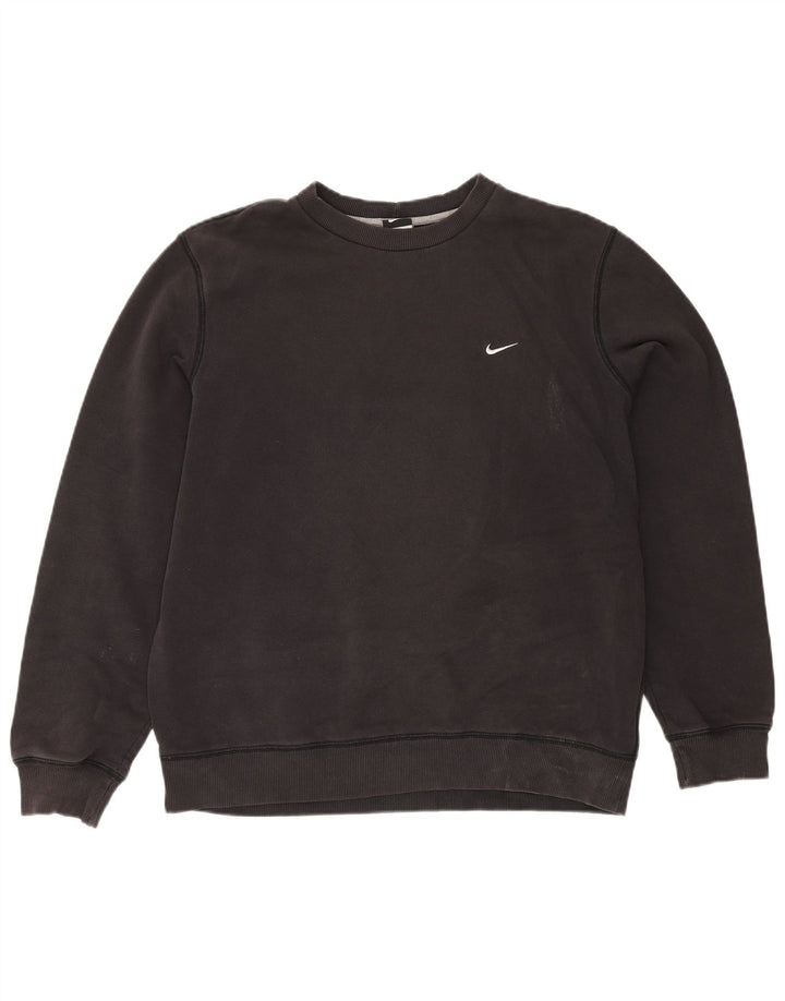 Nike Mens Sweatshirt Jumper XL Black Cotton