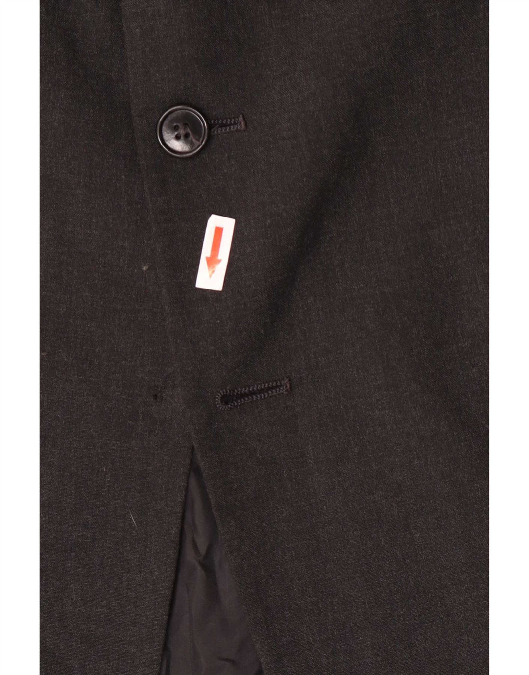 Marks & Spencer Mens Long 3 Button Blazer Jacket UK 40 Medium Grey