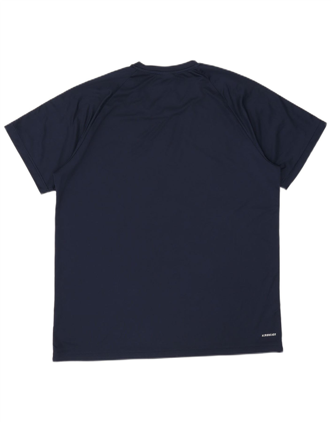 Adidas Mens Aeroready T-Shirt Top XL Navy Blue Polyester