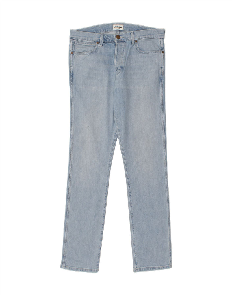 WRANGLER Mens Spencer Slim Jeans W34 L34 Blue Cotton Vintage Wrangler and Second-Hand Wrangler from Messina Hembry 