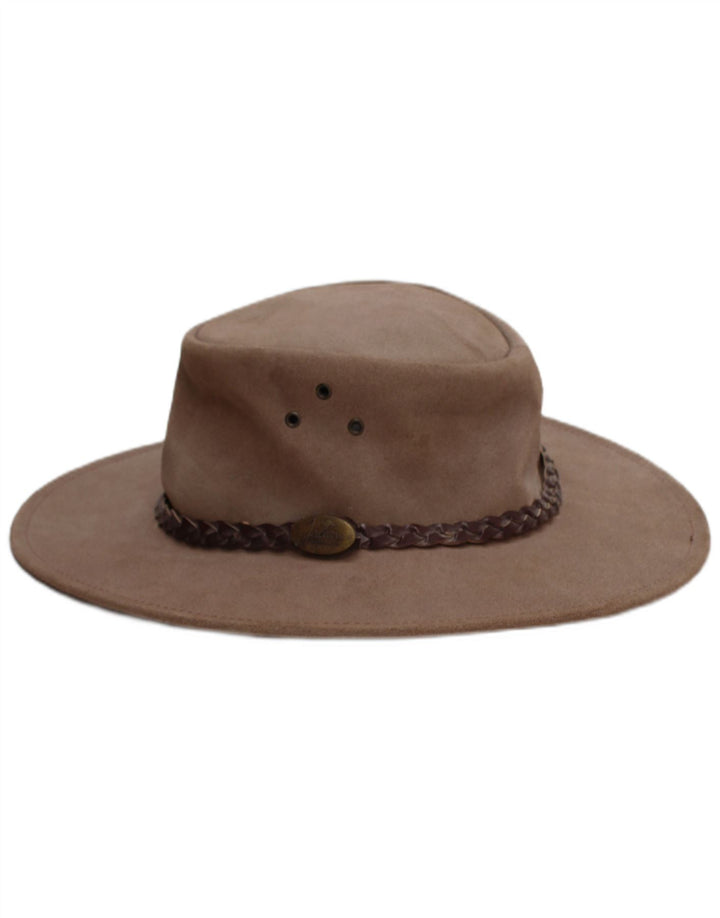 Jacaru Australia Mens Suede Cowboy Hat Medium/Large Brown Western