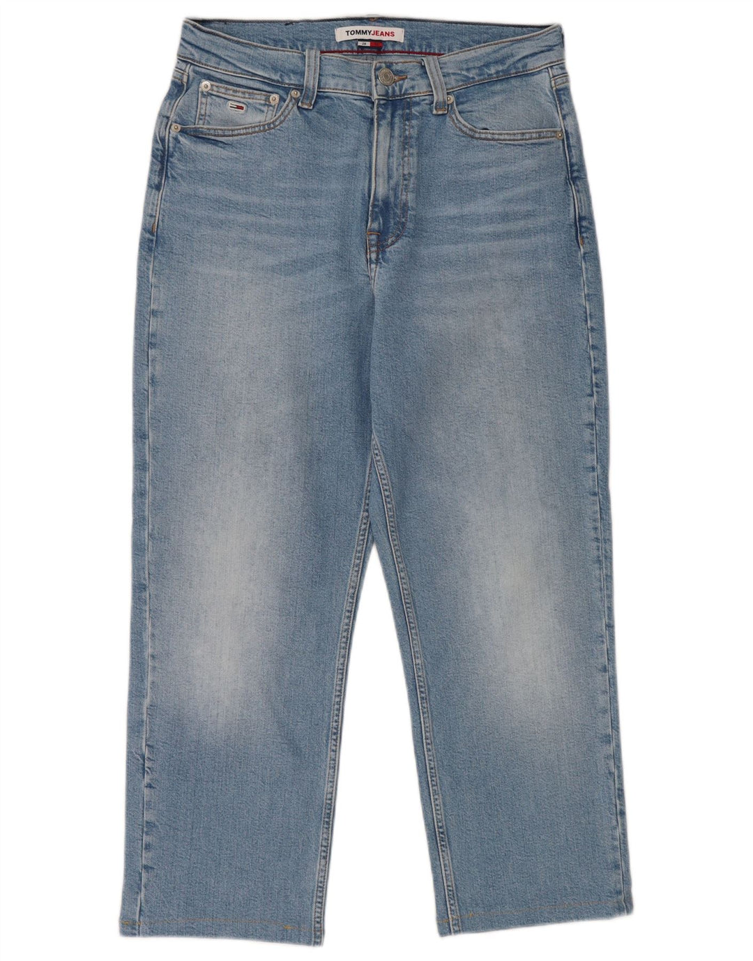 Tommy Hilfiger Womens Cropped Jeans W28 L23 Blue Cotton