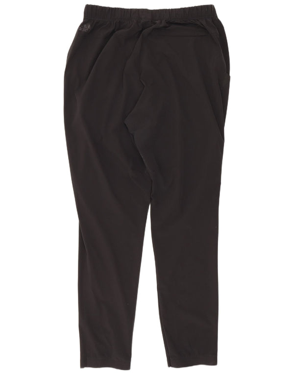 Adidas Mens Tracksuit Trousers Large Black Polyester