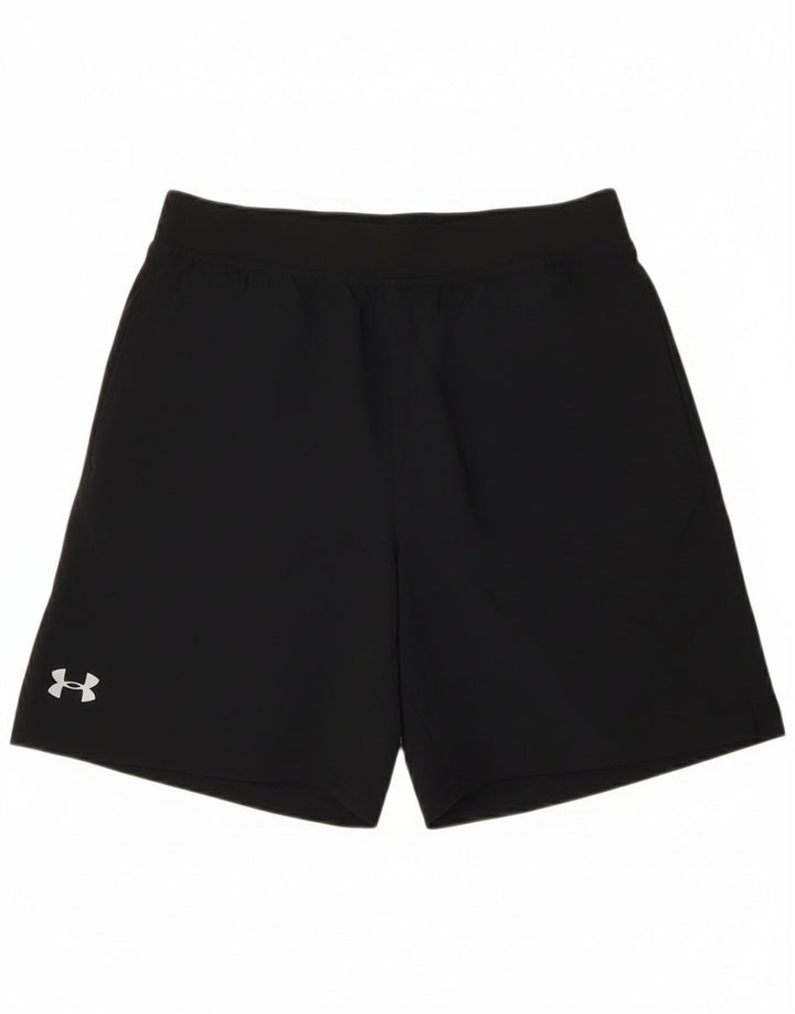 Under Armour Womens Heat Gear Sport Shorts UK 12 Medium  Black
