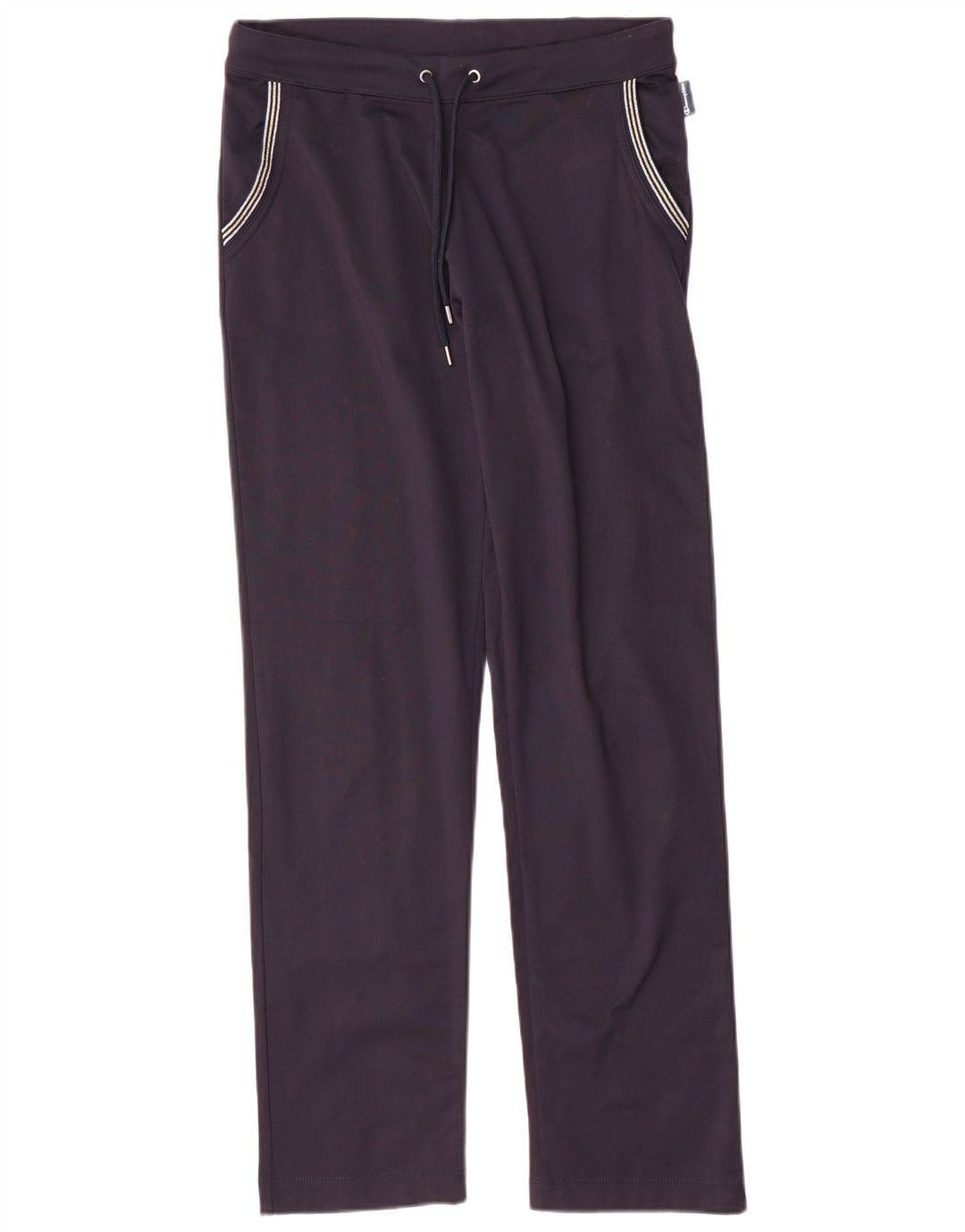 Champion Womens Easy Fit Tracksuit Trousers UK 14 Medium Navy Blue